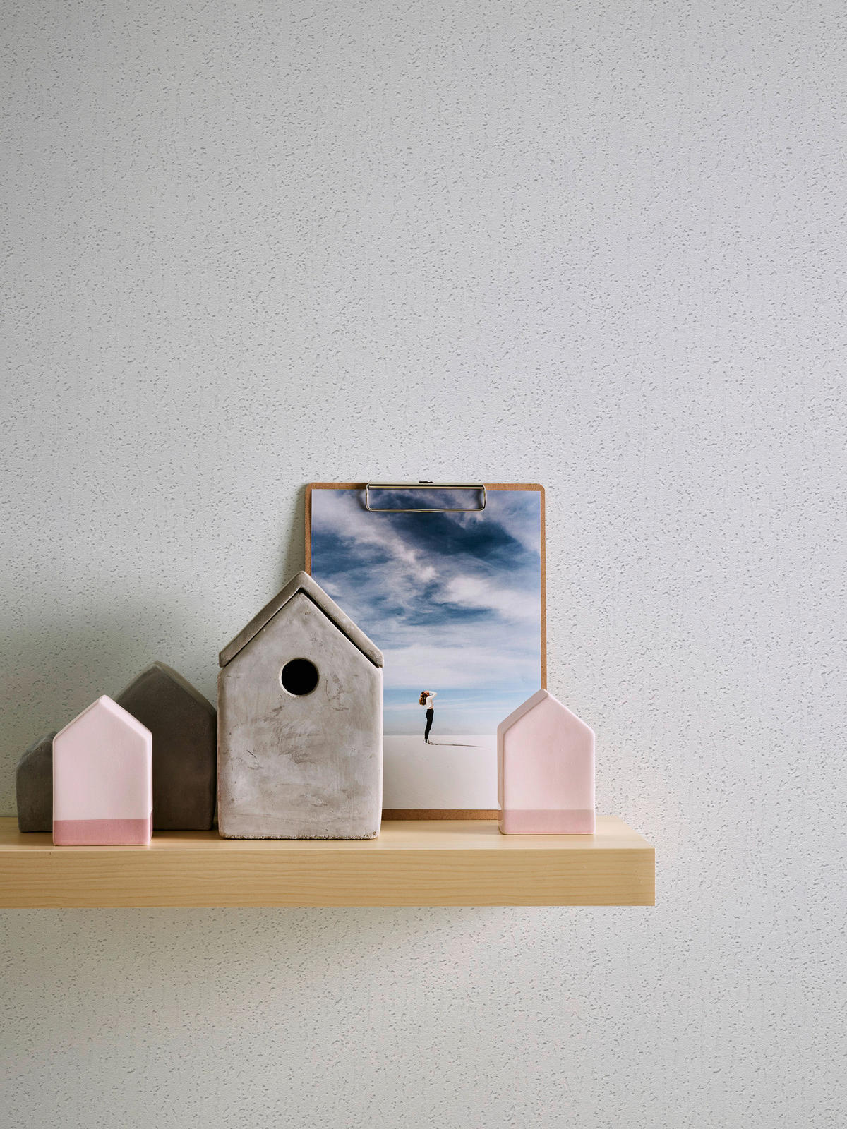 A.S.Creation Papiertapete weiß B/H/D: ca. 53x1005x10,8 cm Papiertapete - weiß (10,80/1005,00cm) - A.S.Creation