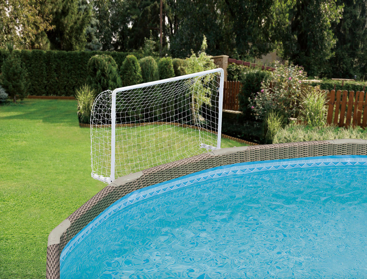 Summer Waves Polo-Set Poolspiel weiß B/H/L: ca. 110x95x20 cm Polo-Set Poolspiel - weiß (20,00/110,00/95,00cm) - Summer Waves