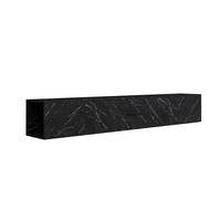 TV-Lowboard Acworth schwarz Marmor Optik B/H/T: ca. 160x30x29,6 cm Acworth - schwarz (160,00/30,00/29,60cm) - moebel17