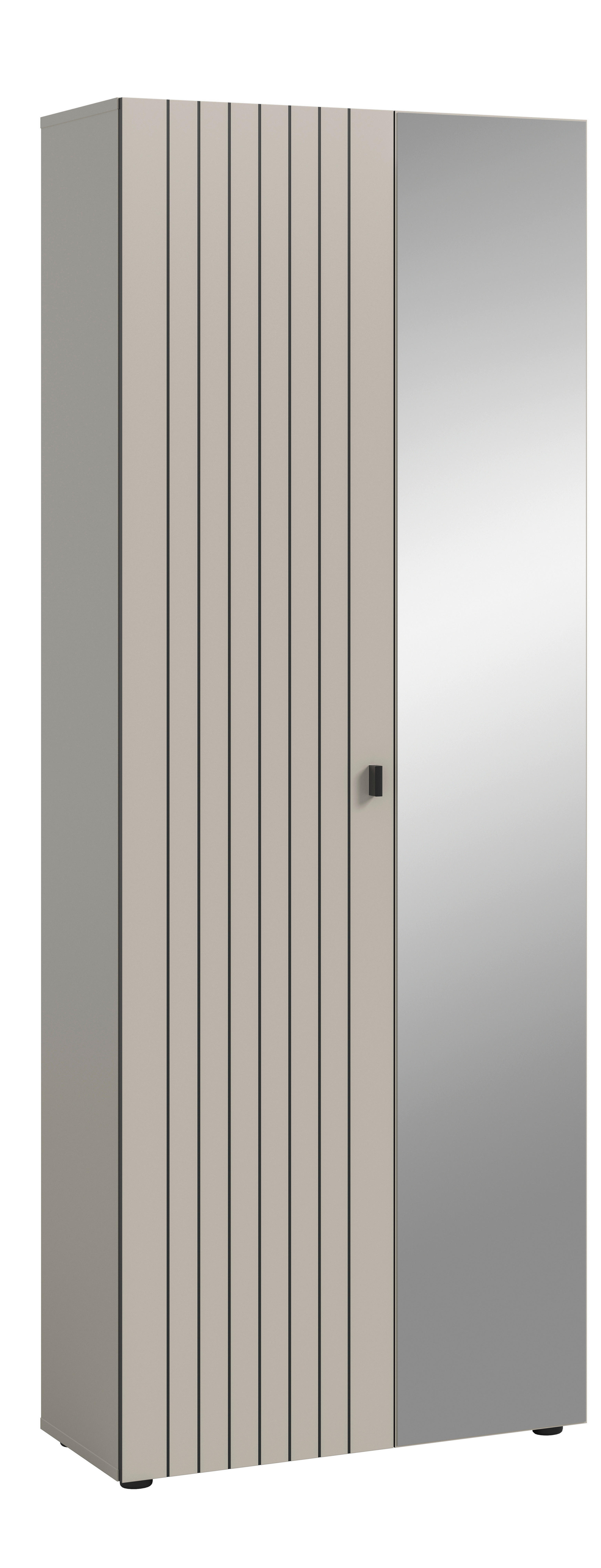 Garderobenschrank STATION Cashmere B/H/T: ca. 70x192x37 cm STATION - Cashmere (70,00/192,00/37,00cm) - xonox.home