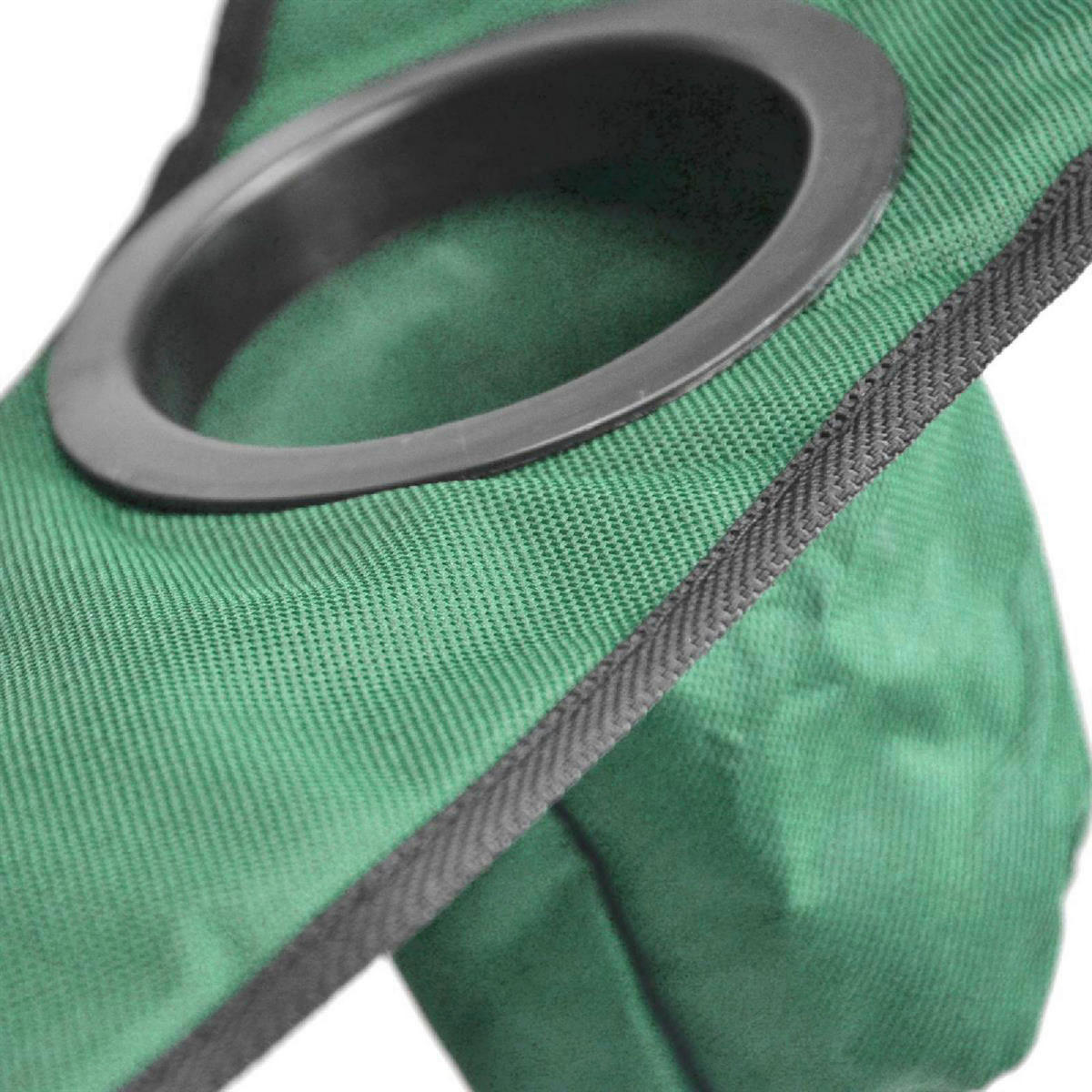 VCM Campingstuhl dunkelgrün Polyester-Mischgewebe B/H/T: ca. 60x100x60 cm Campingstuhl - dunkelgrün (60,00/100,00/60,00cm) - VCM