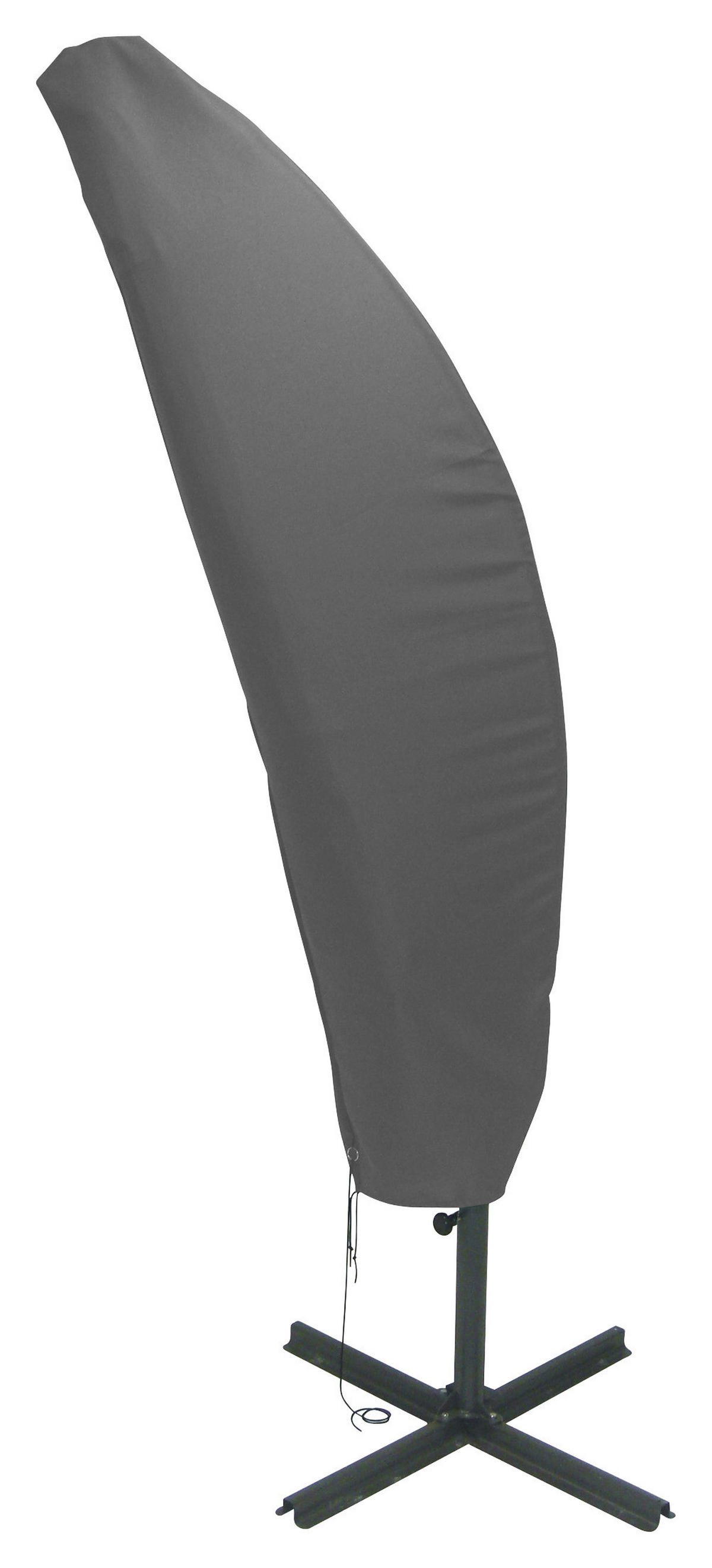 Greemotion Schutzhülle für Ampelschirme grau Polyester B/H/L: ca. 34x5x24 cm Schutzhülle_für_Ampelschirme - grau (24,00/34,00/5,00cm) - Greemotion