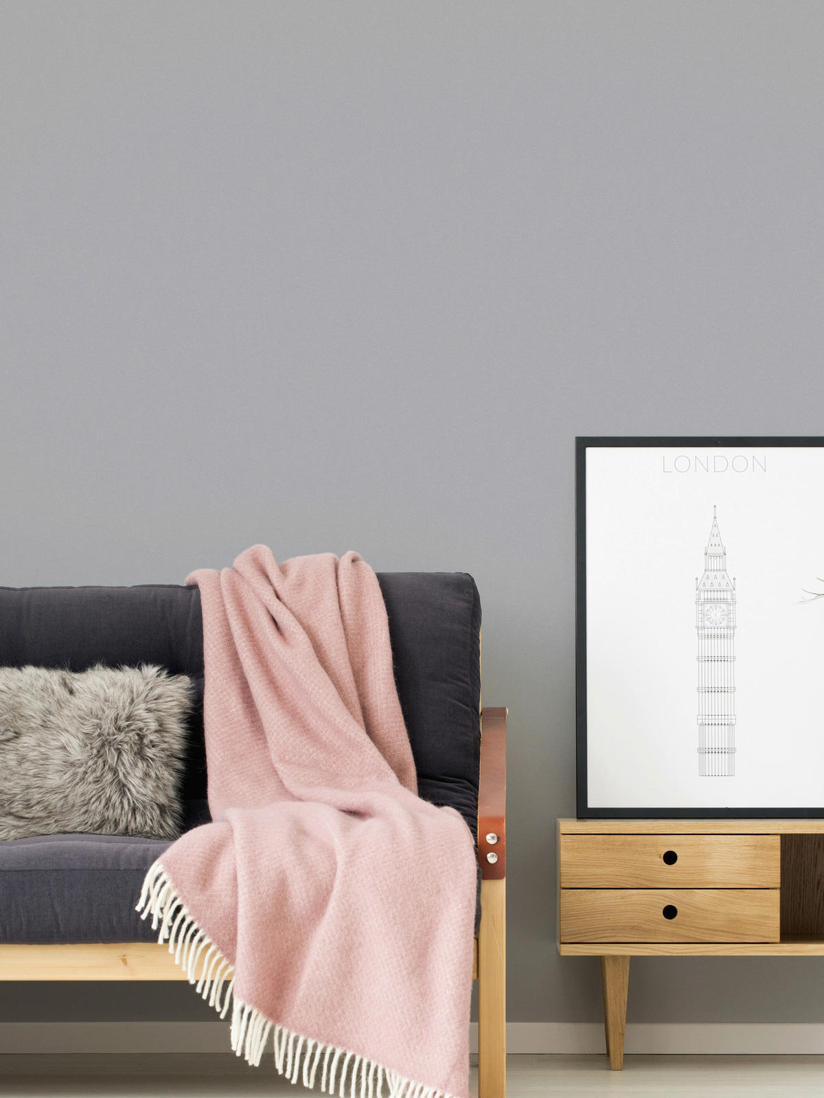 A.S.Création Vliestapete grau B/H/D: ca. 53x1005x6,8 cm Vliestapete - grau (6,80/1005,00cm) - A.S.Creation