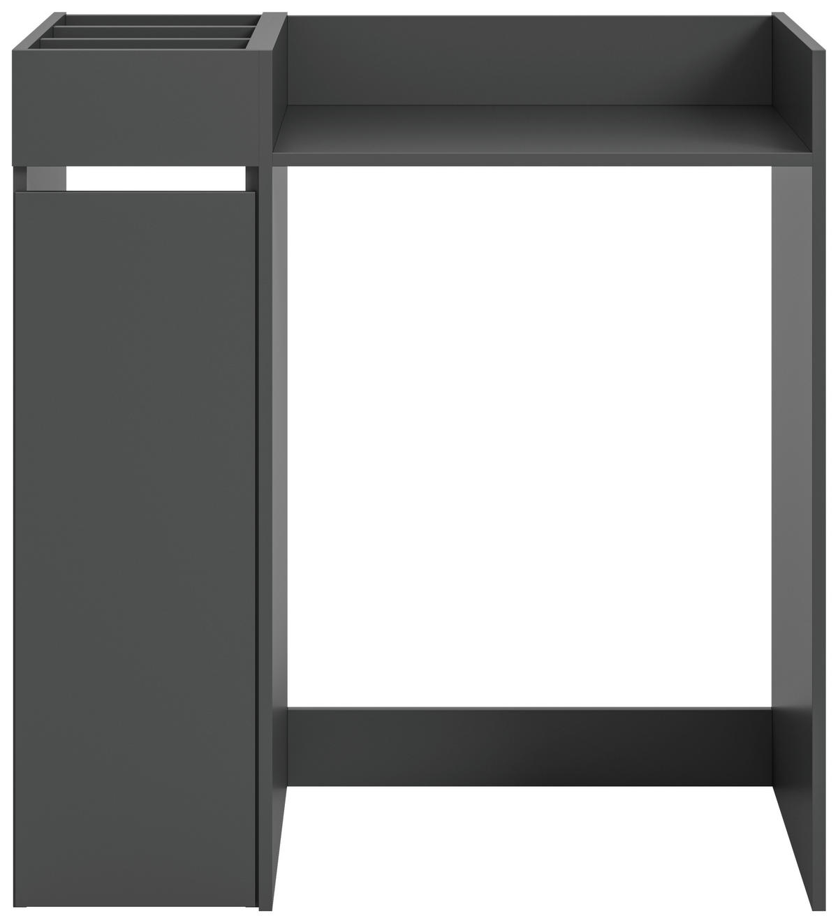 Waschmaschinenumbauschrank Free anthrazit B/H/T: ca. 95x101x60 cm Free - anthrazit (95,00/101,00/60,00cm) - xonox.home