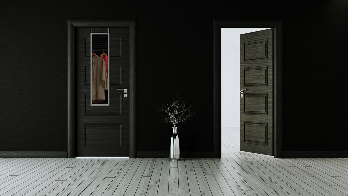 Türhängespiegel Bea silber Optik B/H: ca. 30x120 cm Bea - silber (30,00/120,00cm)