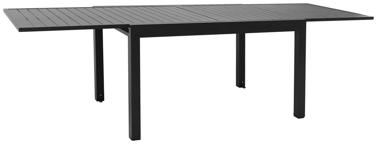 POCOline Gartentisch dunkelgrau Aluminium B/H/L: ca. 90x75x135 cm Gartentisch_Maja - dunkelgrau (135,00/90,00/75,00cm) - POCOline