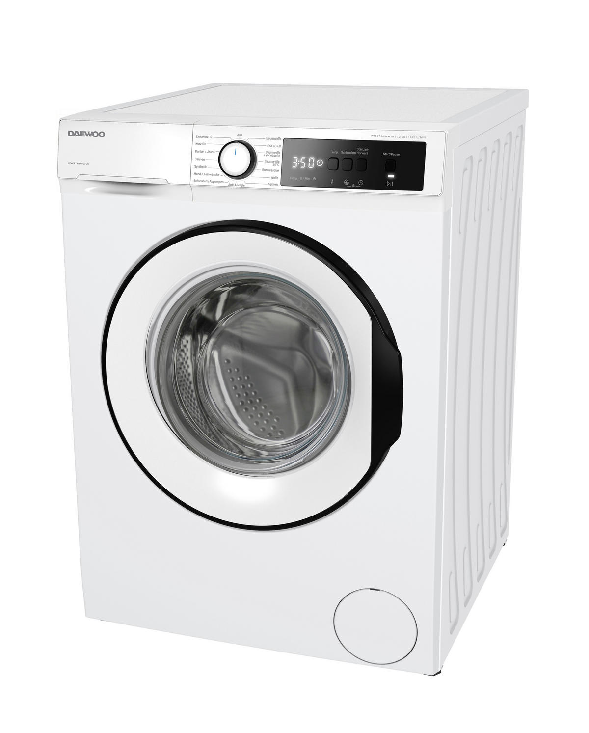 Daewoo Waschmaschine WM-FB2694W1A-DE weiß B/H/T: ca. 59,7x84,5x63,2 cm Waschmaschine WM-FB2694W1A-DE - weiß (59,70/84,50/63,20cm) - Daewoo