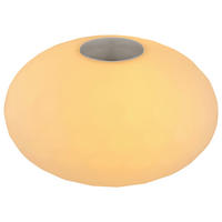 GLOBO LED-Tischleuchte LEALA 28068 schwarz weiß Kunststoff H/D: ca. 11,7x20 cm 6 Brennstellen LEALA - weiß/schwarz (20,00/11,70cm) - GLOBO