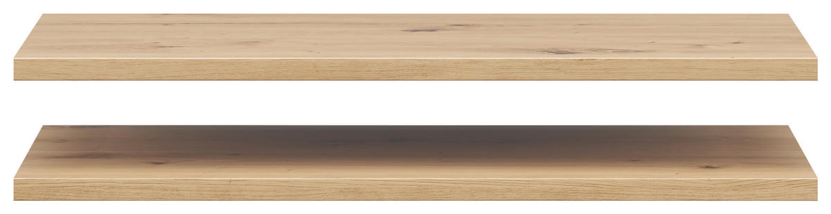 Einlegeböden-Set Multi-Stauraum Typ 55 Eiche Artisan Nachbildung B/H/T: ca. 77x2,2x36 cm Multi-Stauraum Typ 55 - Eiche (77,00/2,20/36,00cm)