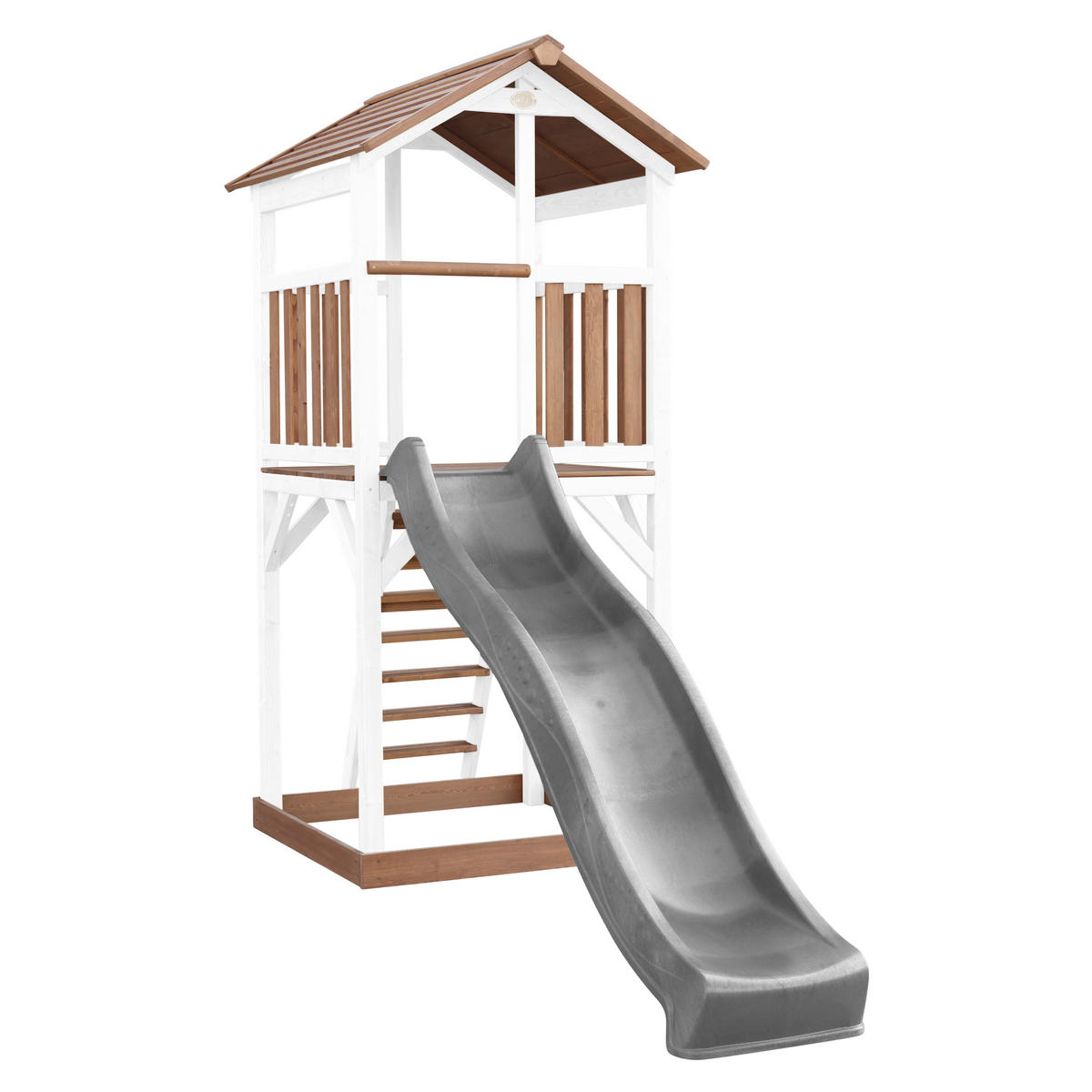 AXI Spielturm Beach Tower braun B/H/L: ca. 111x242x349 cm Beach Tower - braun/weiß (349,00/111,00/242,00cm) - AXI