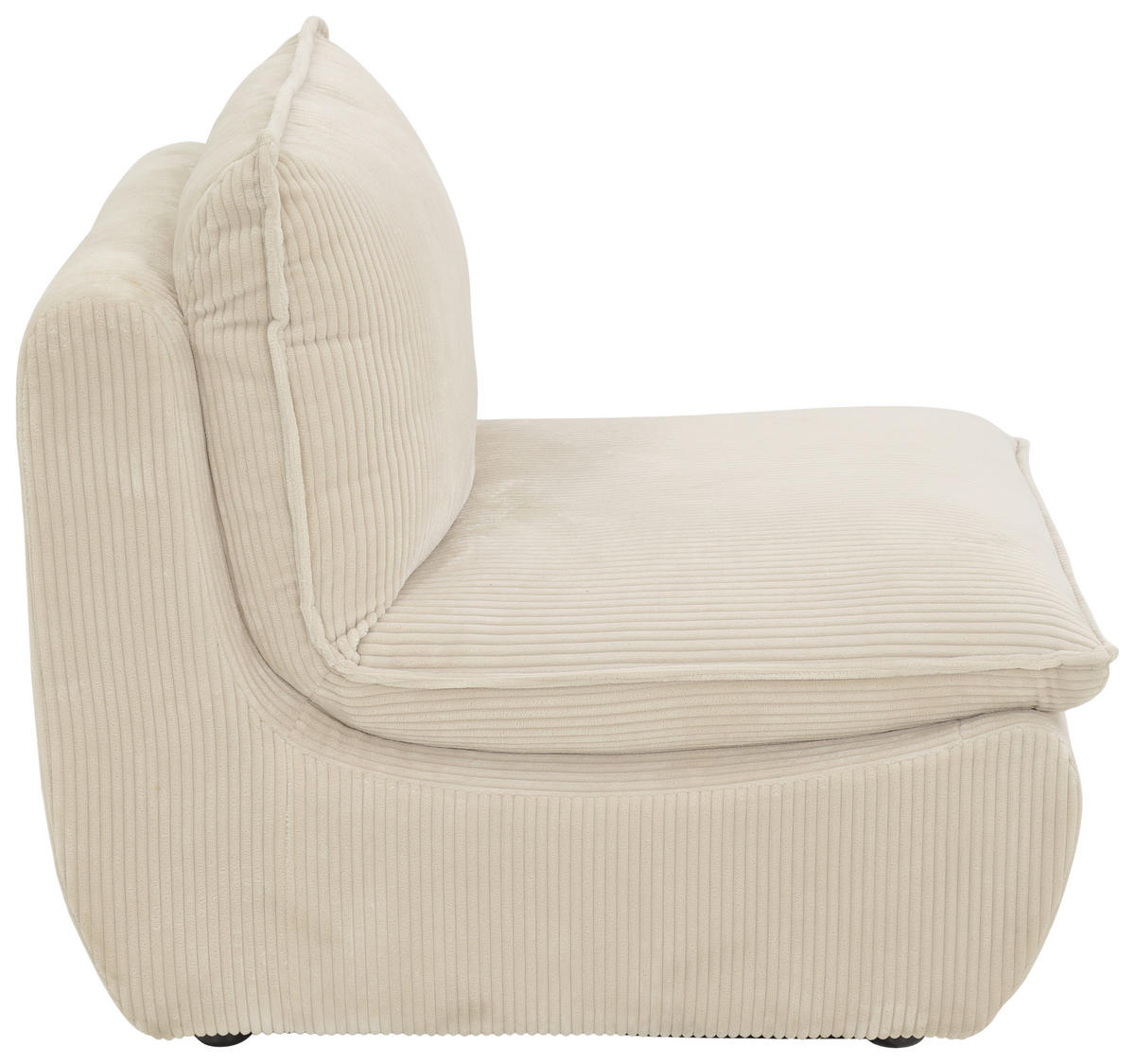 Sessel Rhodos beige Microfaser B/H/T: ca. 74x77x87 cm Rhodos - beige (74,00/77,00/87,00cm) - Hela