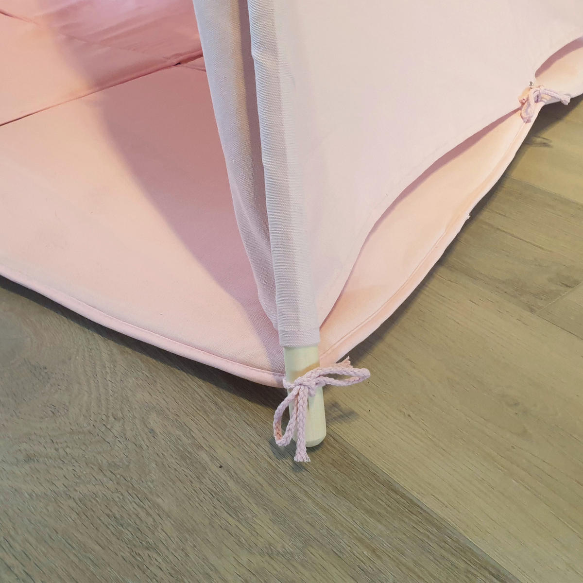 Sunny Kinder Tipi-Zelt Alba B/H/L: ca. 120x160x120 cm Alba - puderrosa (120,00/120,00/160,00cm) - Sunny