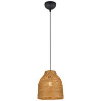 Reality Leuchten Pendelleuchte schwarz H: ca. 150 cm E27 1 Brennstellen Joeline - schwarz (150,00cm) - Reality Leuchten