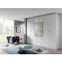 Kleiderschrank Ingolstadt Alpinweiß B/H/T: ca. 270x229x54 cm Ingolstadt - Alpinweiß/Silbergrau (270,00/229,00/54,00cm)
