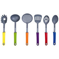 Küchenhelferset multicolor Nylon Küchenhelferset_7tlg. - multicolor/grau