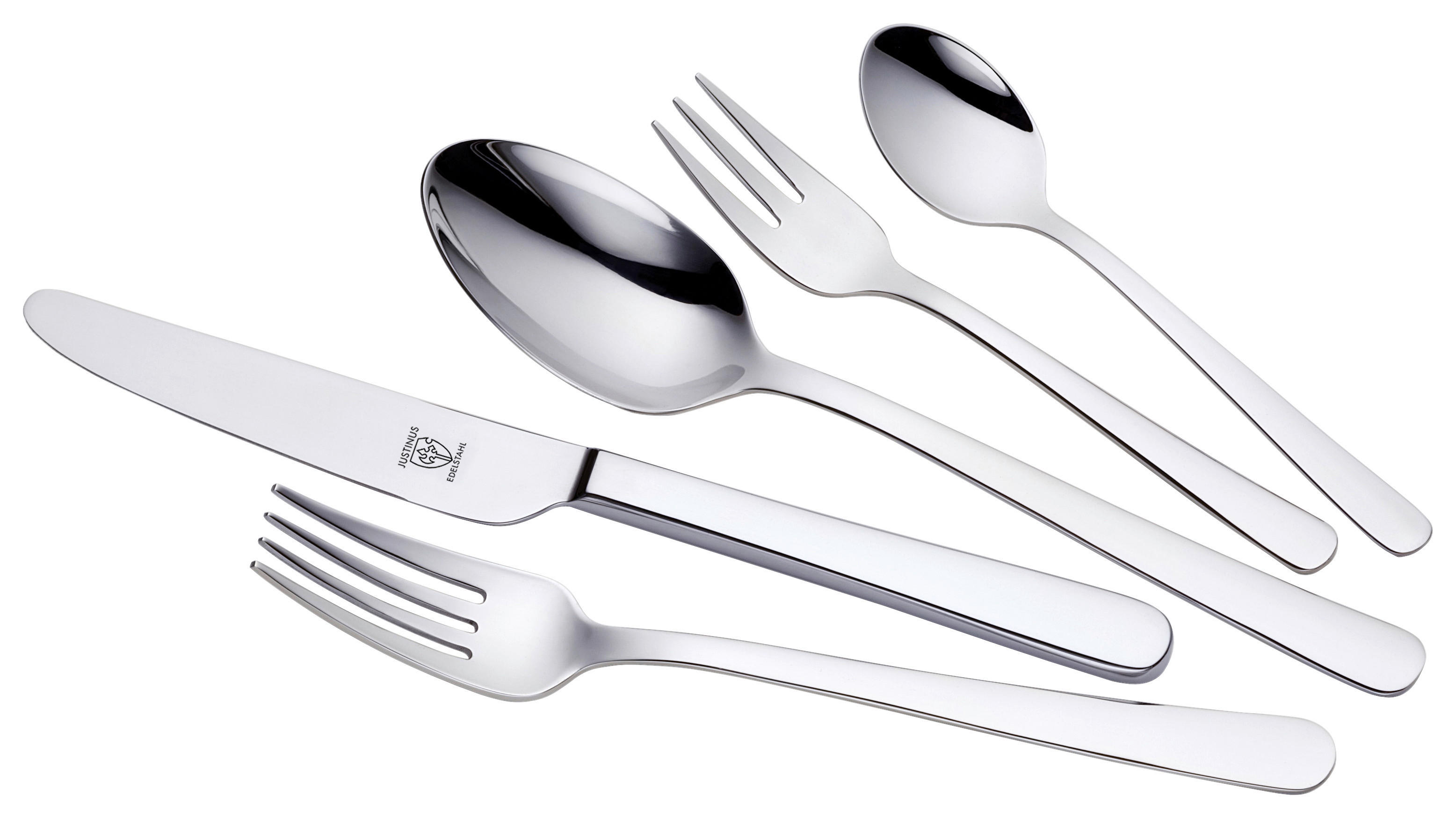 JUSTINUS Besteckset silber Edelstahl 30 tlg. Besteckset_StyleArt_30tlg. - silber - JUSTINUS
