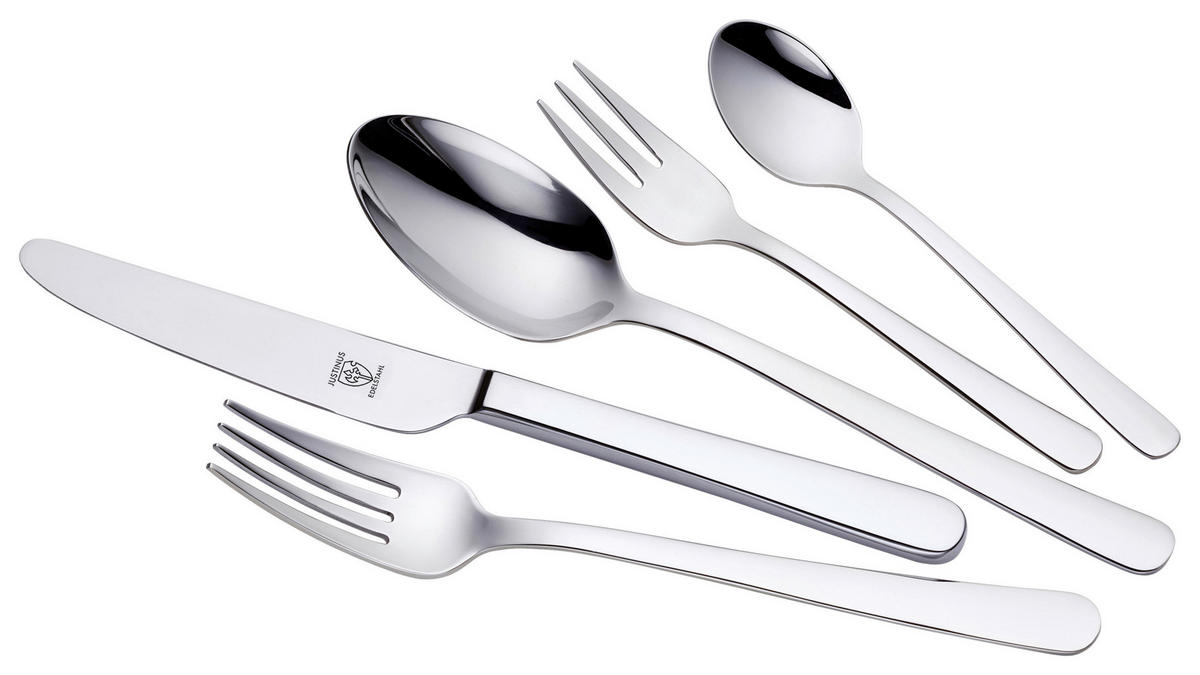 JUSTINUS Besteckset silber Edelstahl 30 tlg. Besteckset_StyleArt_30tlg. - silber - JUSTINUS