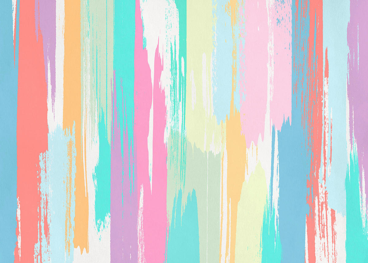 Komar Fototapete Colour Rain B/L: ca. 350x250 cm Colour Rain - (350,00/250,00cm) - Komar