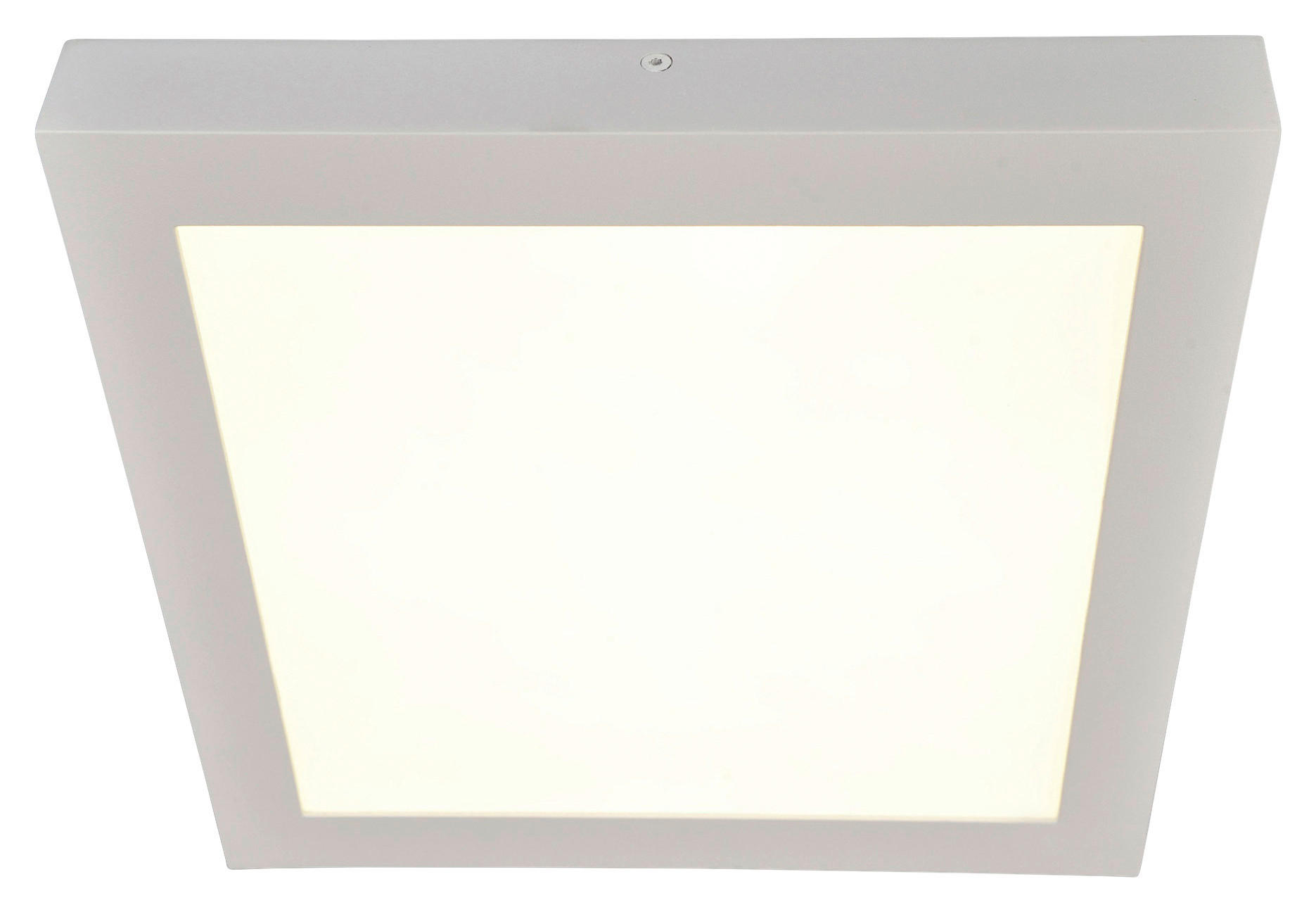 Näve Leuchten LED-Panel 1152426 weiß Kunststoff Metall B/H/T: ca. 22x3,9x22 cm 1 Brennstellen LED Aufbaupanel - weiß (22,00/3,90/22,00cm) - Näve Leuchten