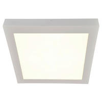 Näve Leuchten LED-Panel 1152426 weiß Kunststoff Metall B/H/T: ca. 22x3,9x22 cm 1 Brennstellen LED Aufbaupanel - weiß (22,00/3,90/22,00cm) - Näve Leuchten