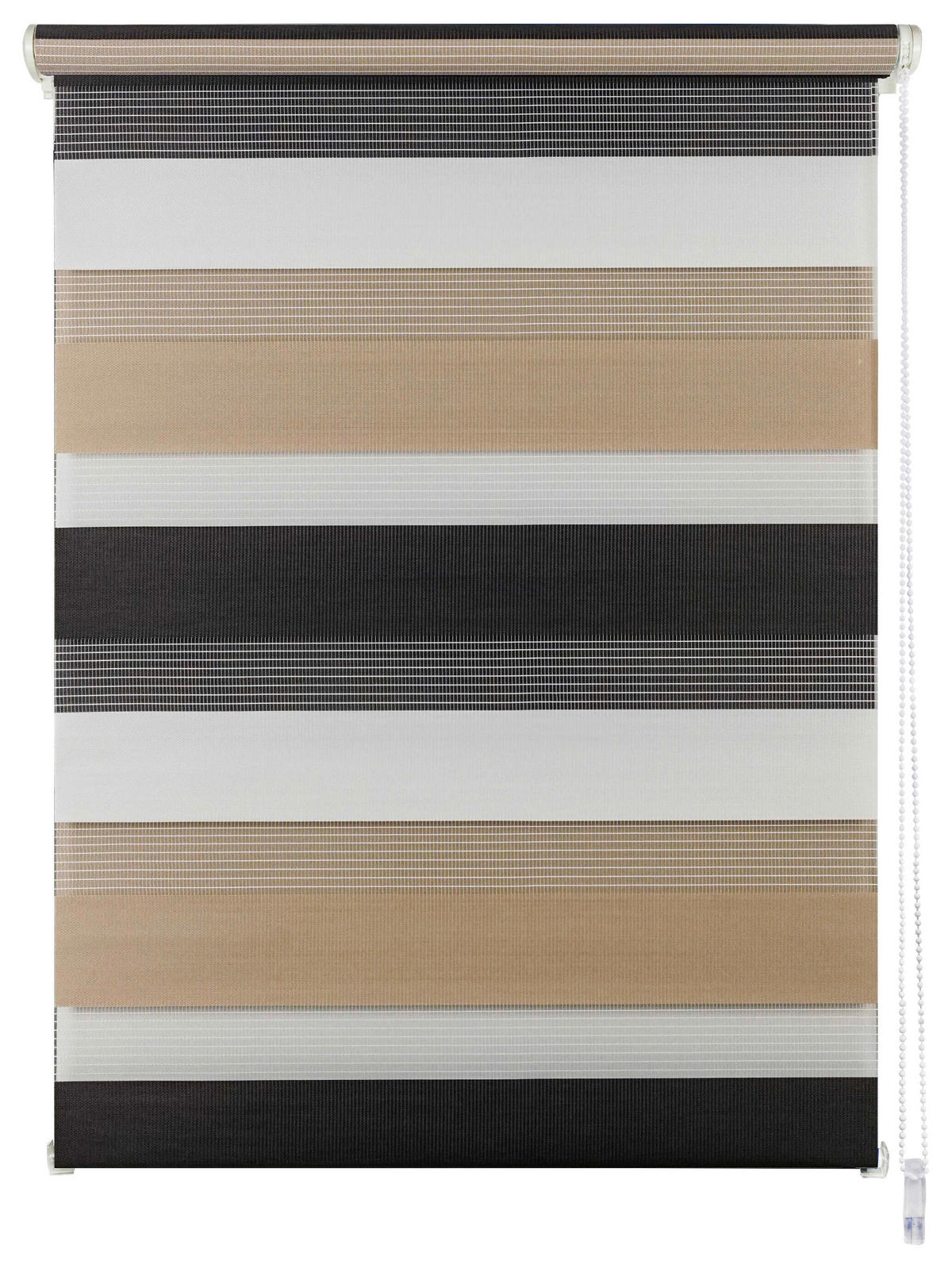 Doppelrollo Just-Triple Cappuccino B/L: ca. 90x160 cm Just-Triple - mokka/Cappuccino (90,00/160,00cm)