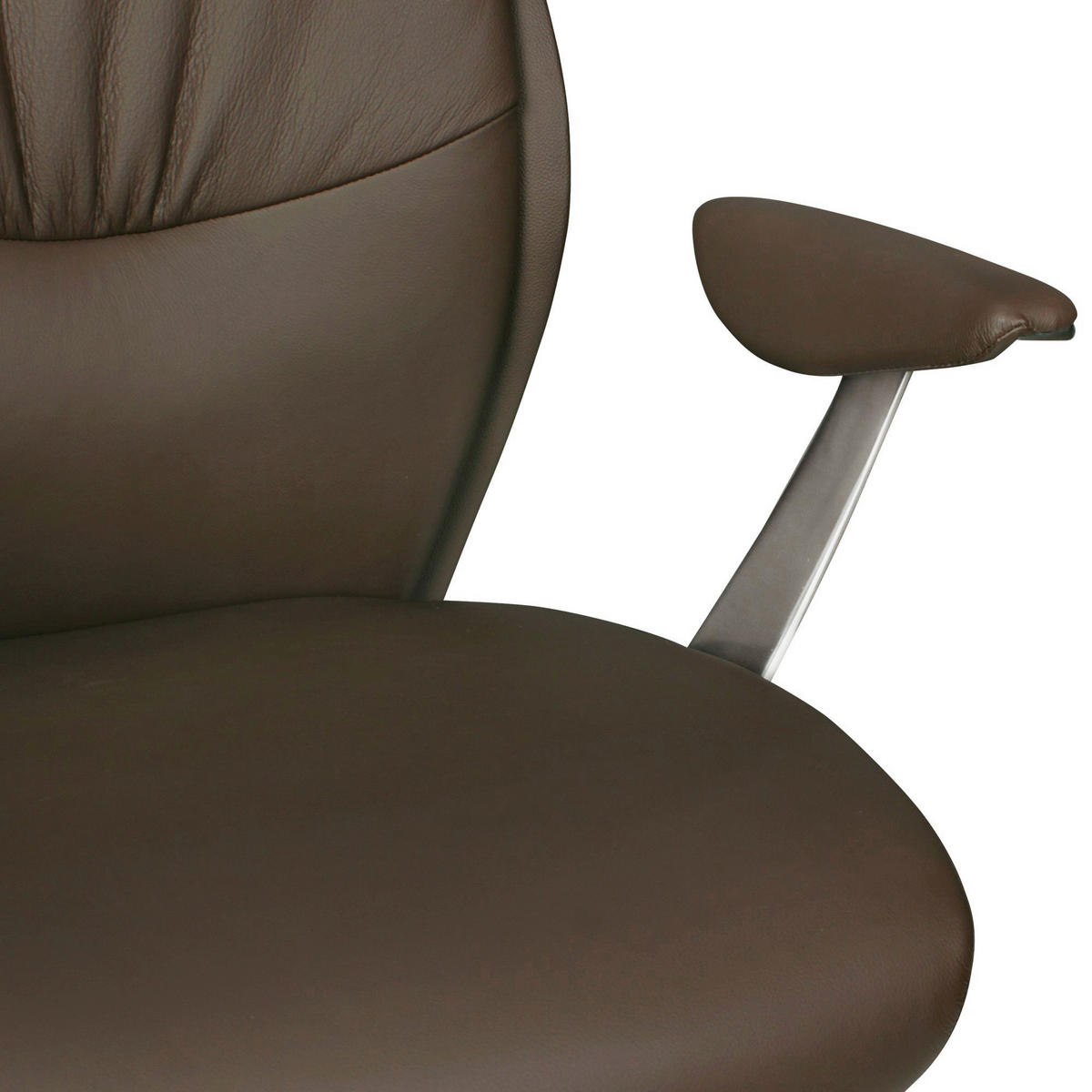 Drehstuhl braun Bürostuhl - braun (67,00/125,00/58,00cm) - Amstyle