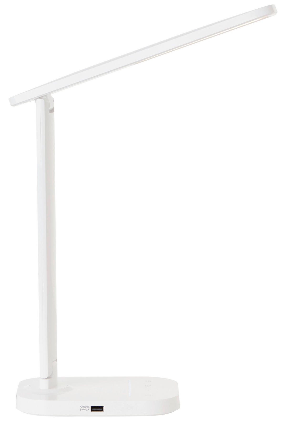 Brilliant Tischleuchte G93102/05 Tischleuchte Vicari G93102/05 - weiß (12,00/33,30/28,80cm) - Brilliant