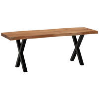 Sitzbank B/H/T: ca. 120x46x40 cm Garderobenbank - (120,00/46,00/40,00cm) - Wohnling