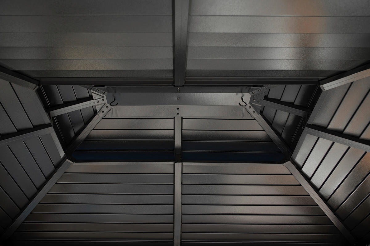 Sojag Pavillon Maui braun Aluminium B/H/L: ca. 178x278x243 cm Maui - braun (243,00/178,00/278,00cm) - Sojag