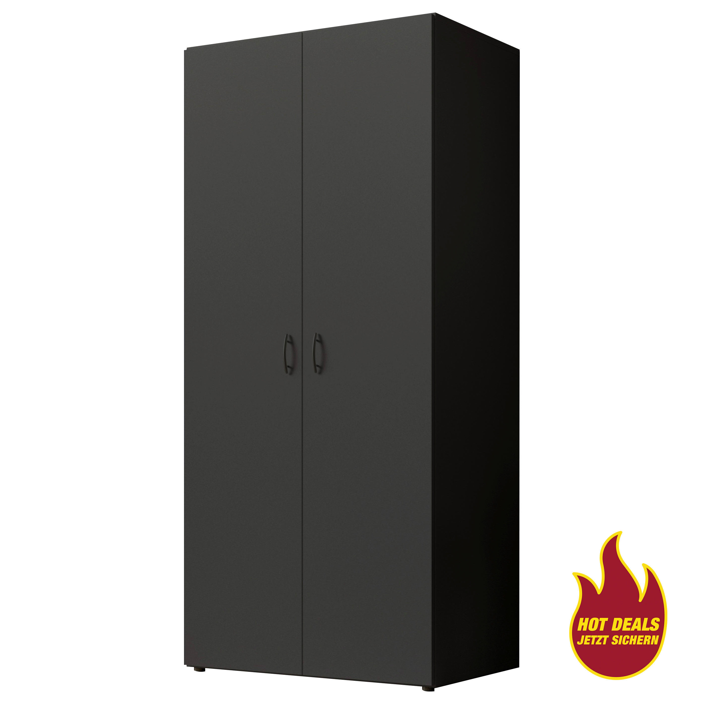 Kleiderschrank Joe  B/H/T: ca. 81x176x50,8 cm Joe - (81,00/176,00/50,80cm)