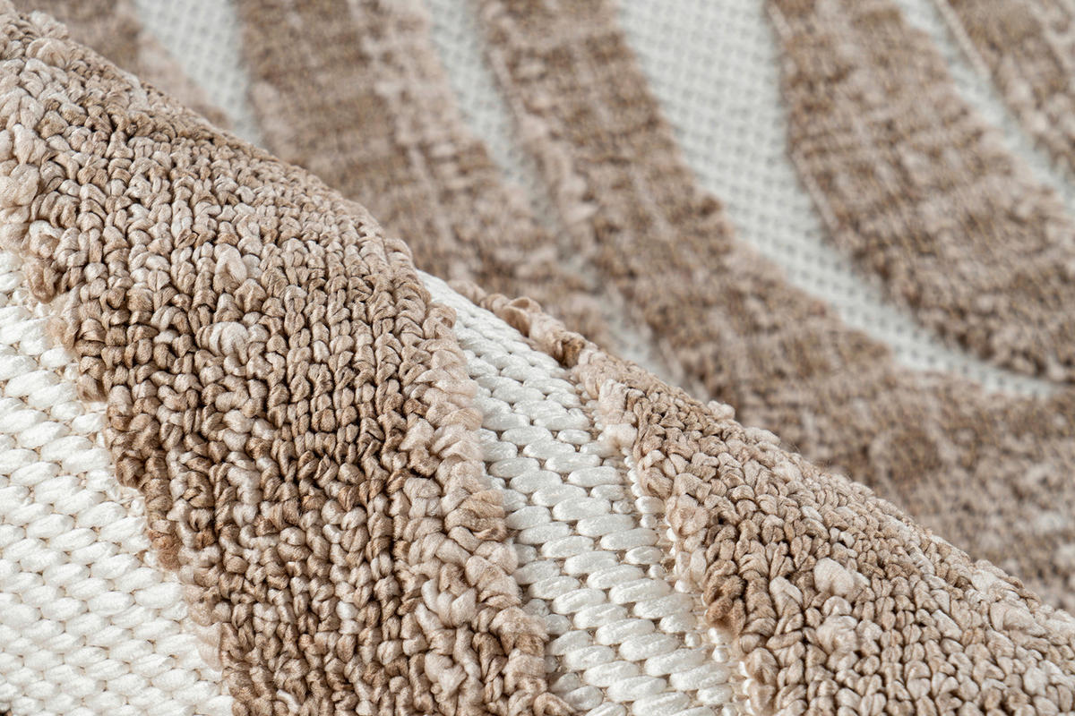 360Living Teppich Sarai braun B/L: ca. 80x150 cm Sarai - braun (80,00/150,00cm) - 360Living