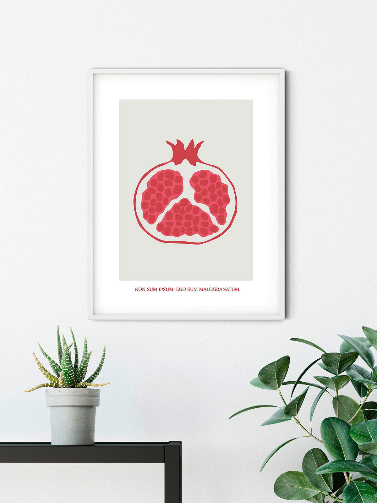 Komar Poster Cultivated Pomegranate Spruch B/L: ca. 30x40 cm Cultivated Pomegranate - (30,00/40,00cm) - Komar
