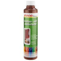 POCOline Vollton- und Abtönfarbe schoko ca. 0,75 l Voll+Abtönfarbe 750ml schoko - schoko (750ml) - POCOline