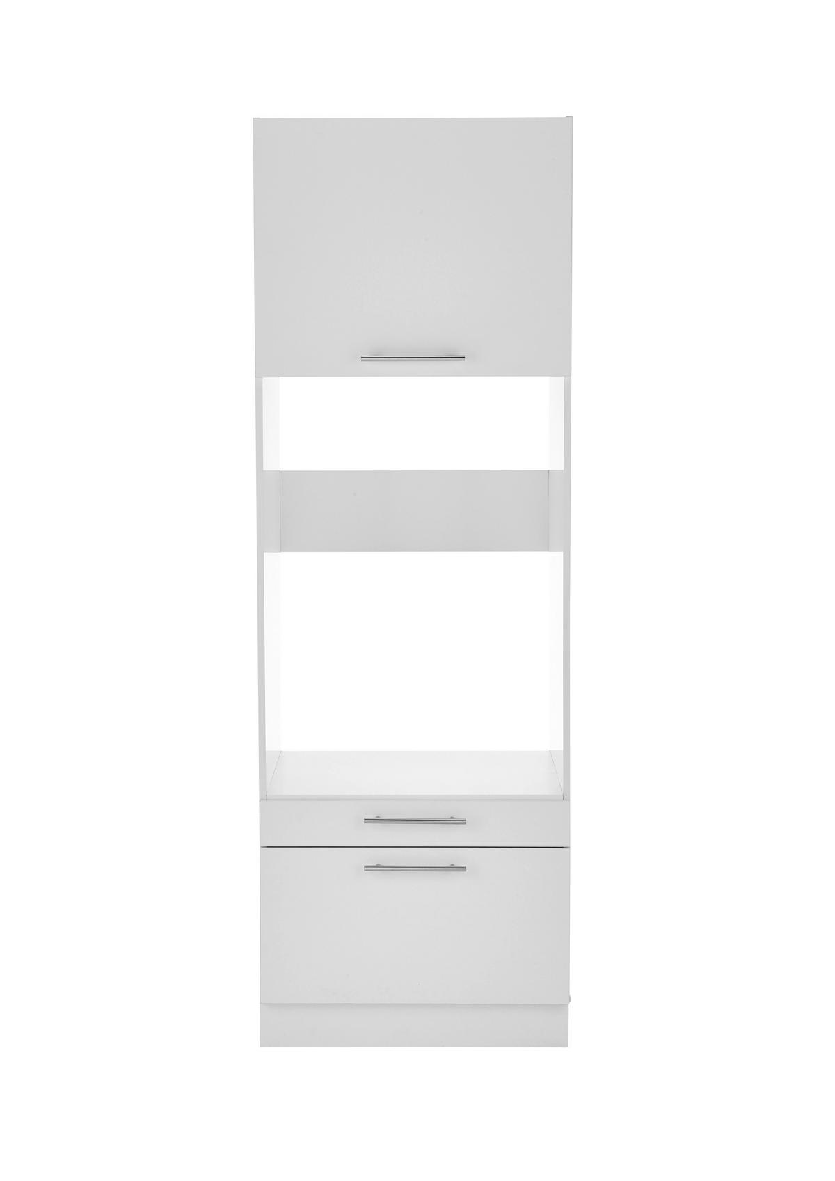 Respekta Waschmaschinenschrank Clara weiß matt B/H/T: ca. 67,4x200x67,6 cm Clara - weiß (67,40/200,00/67,60cm) - Respekta