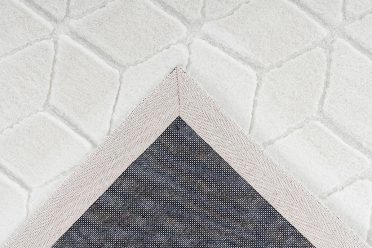 360Living Teppich Vivica weiß B/L: ca. 160x230 cm Vivica - weiß (160,00/230,00cm) - 360Living