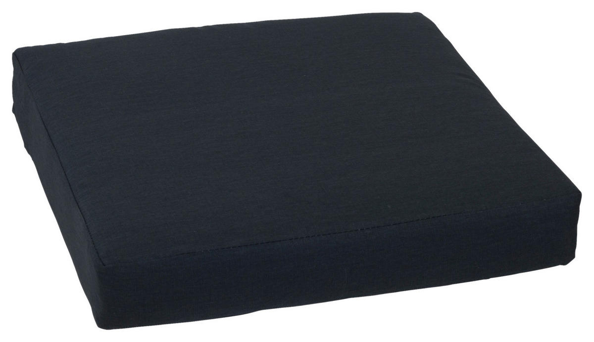 Beo Lounge-Sitzkissen anthrazit Baumwolle B/H/L: ca. 70x8x70 cm Lounge-Sitzkissen - anthrazit (70,00/70,00/8,00cm) - Beo