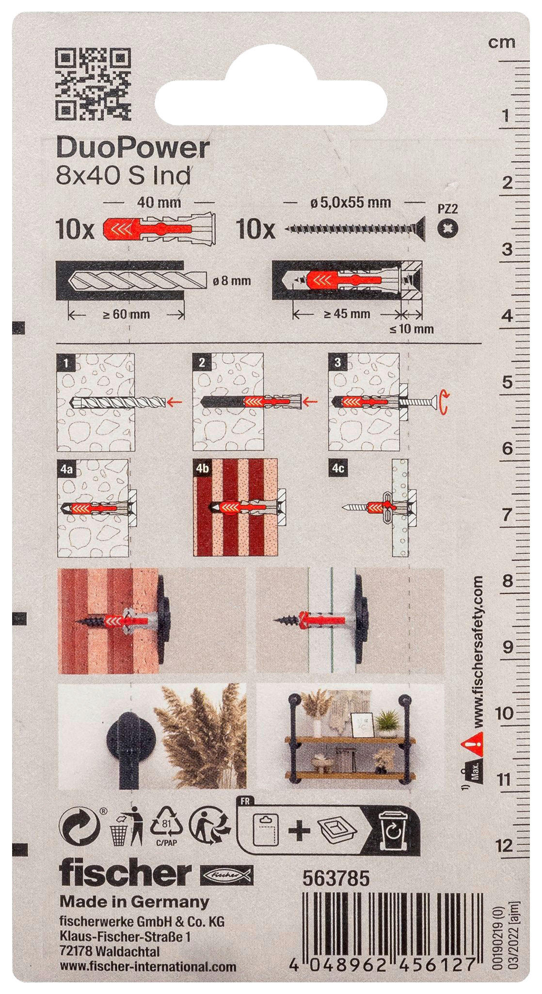 fischer Dübel- und Schraubenset Dübel-/u.Schraubenset_fischer - fischer