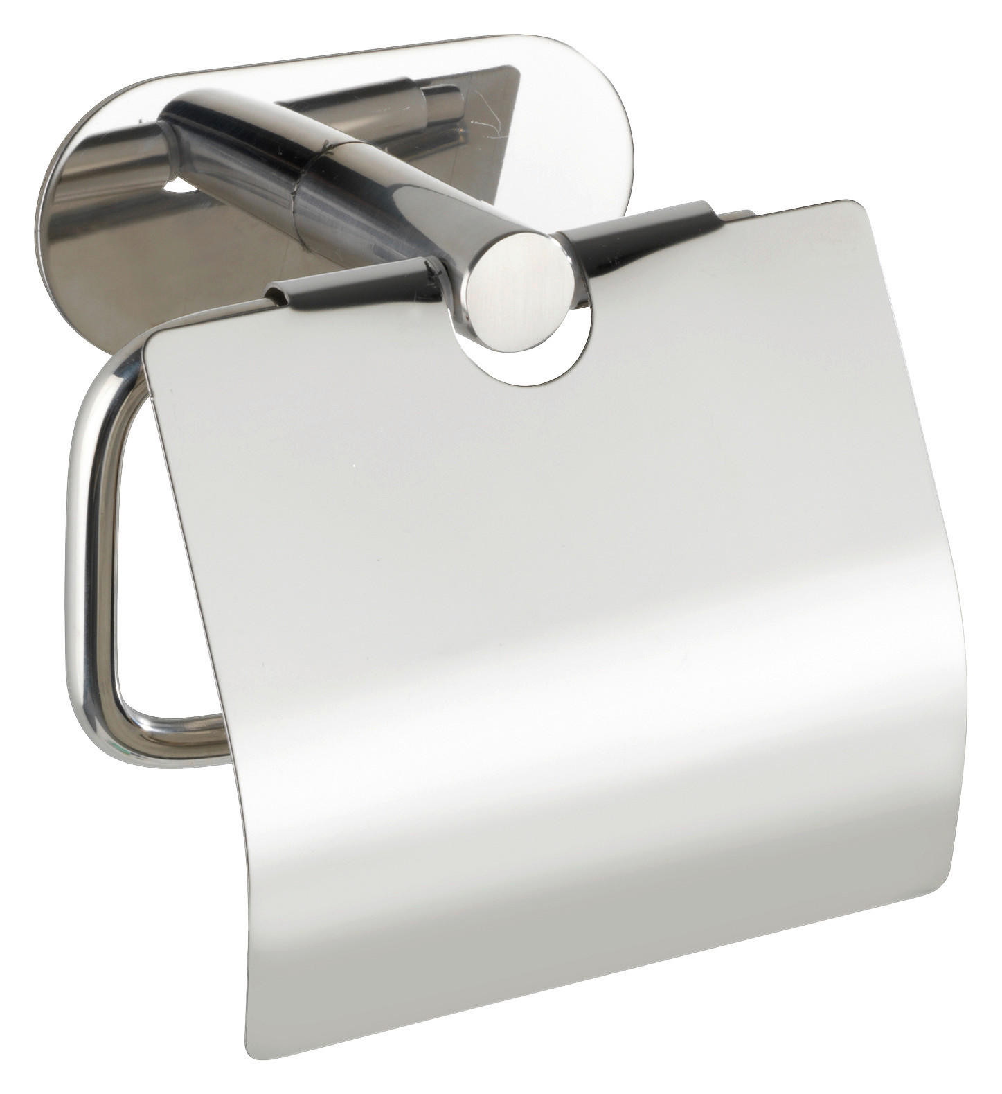 Toilettenpapierhalter Edelstahl Edelstahl B/H/T: ca. 14x12,5x7 cm Toilettenpapierhalter_Orea_Shine - Edelstahl (14,00/12,50/7,00cm) - Turbo-Loc