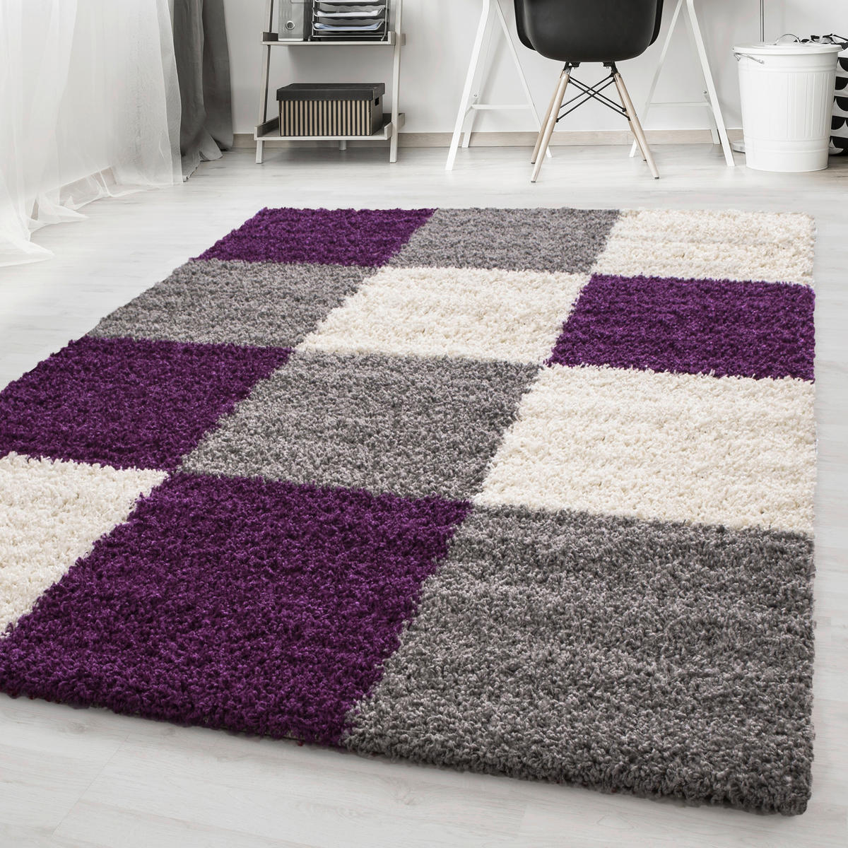 Ayyildiz Teppich LIFE lila B/L: ca. 120x170 cm LIFE - lila (120,00/170,00cm) - Ayyildiz
