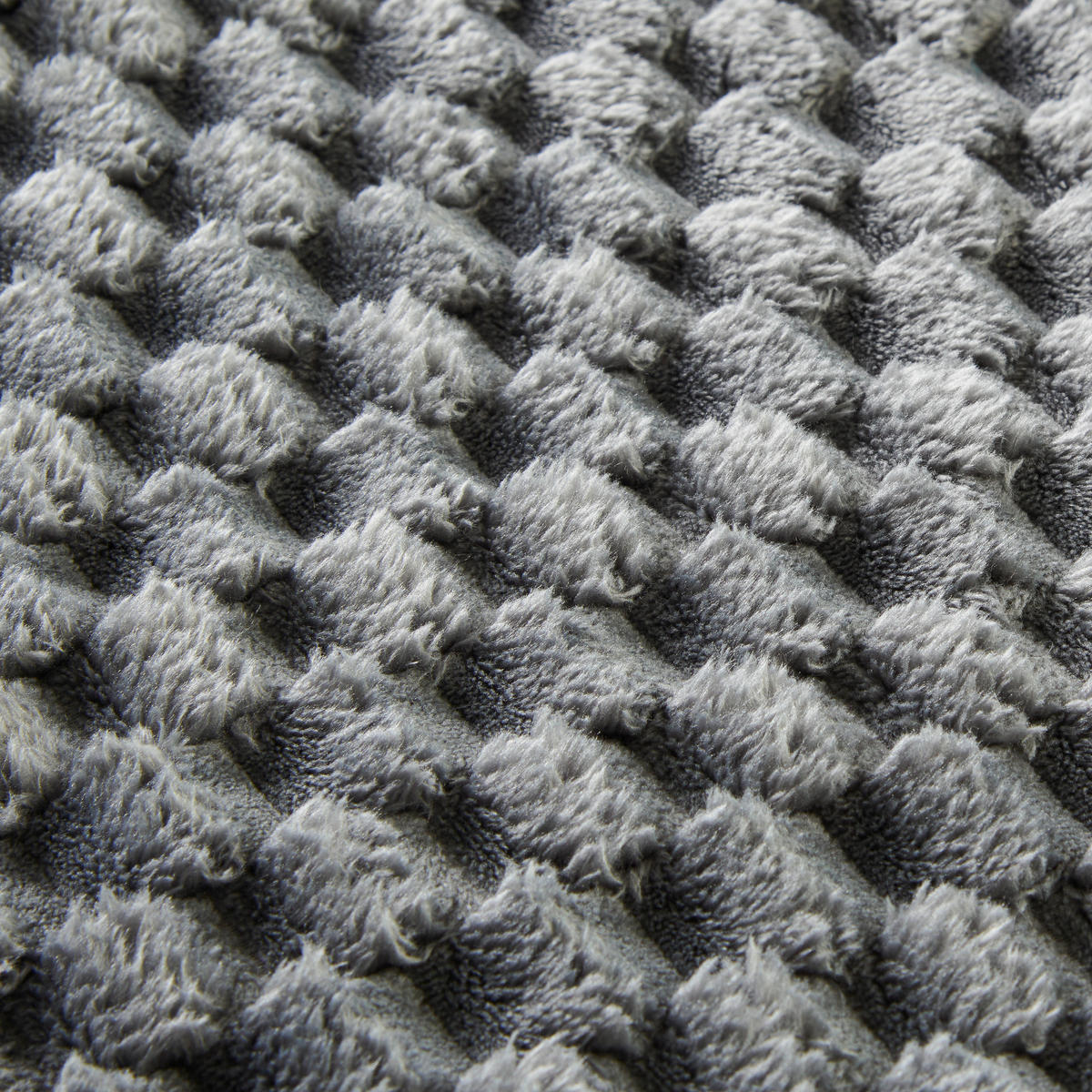 Wohndecke Wabe Wabe - anthrazit (150,00/200,00cm) - POCOline
