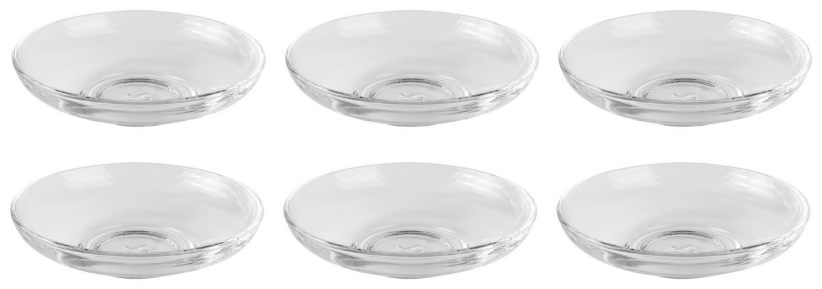 Pasabace Teller klar Unterteller_6erSet - klar (10,00cm) - Pasabace