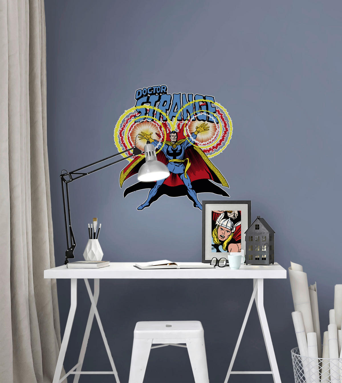 Komar Wandtattoo Doctor Strange Comic Classic  Doctor Strange Comic Classic B/L: ca. 50x70 cm Doctor Strange Comic Classic - (50,00/70,00cm) - Komar
