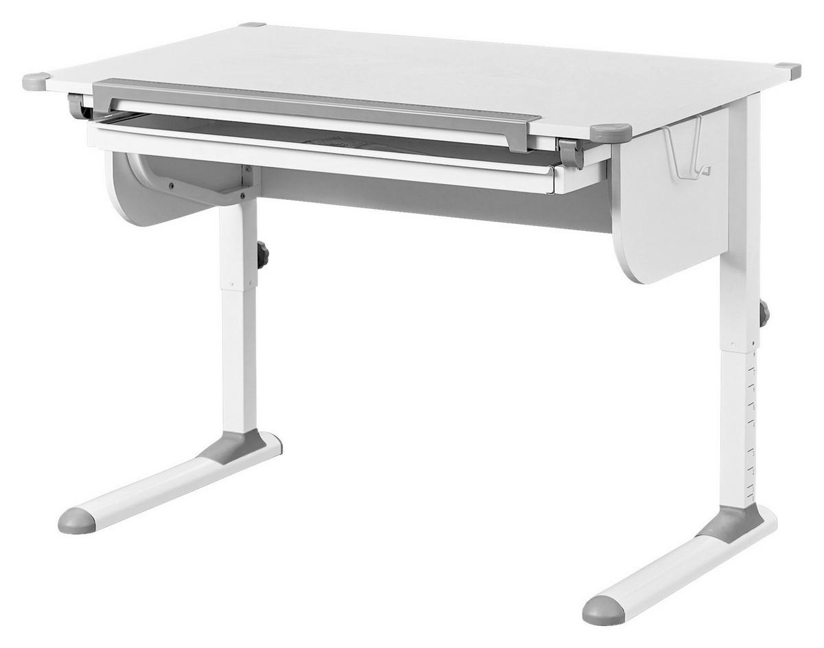 Schreibtisch Studare weiß B/H/T: ca. 110x57x68 cm Studare - weiß (110,00/57,00/68,00cm) - Inter Link