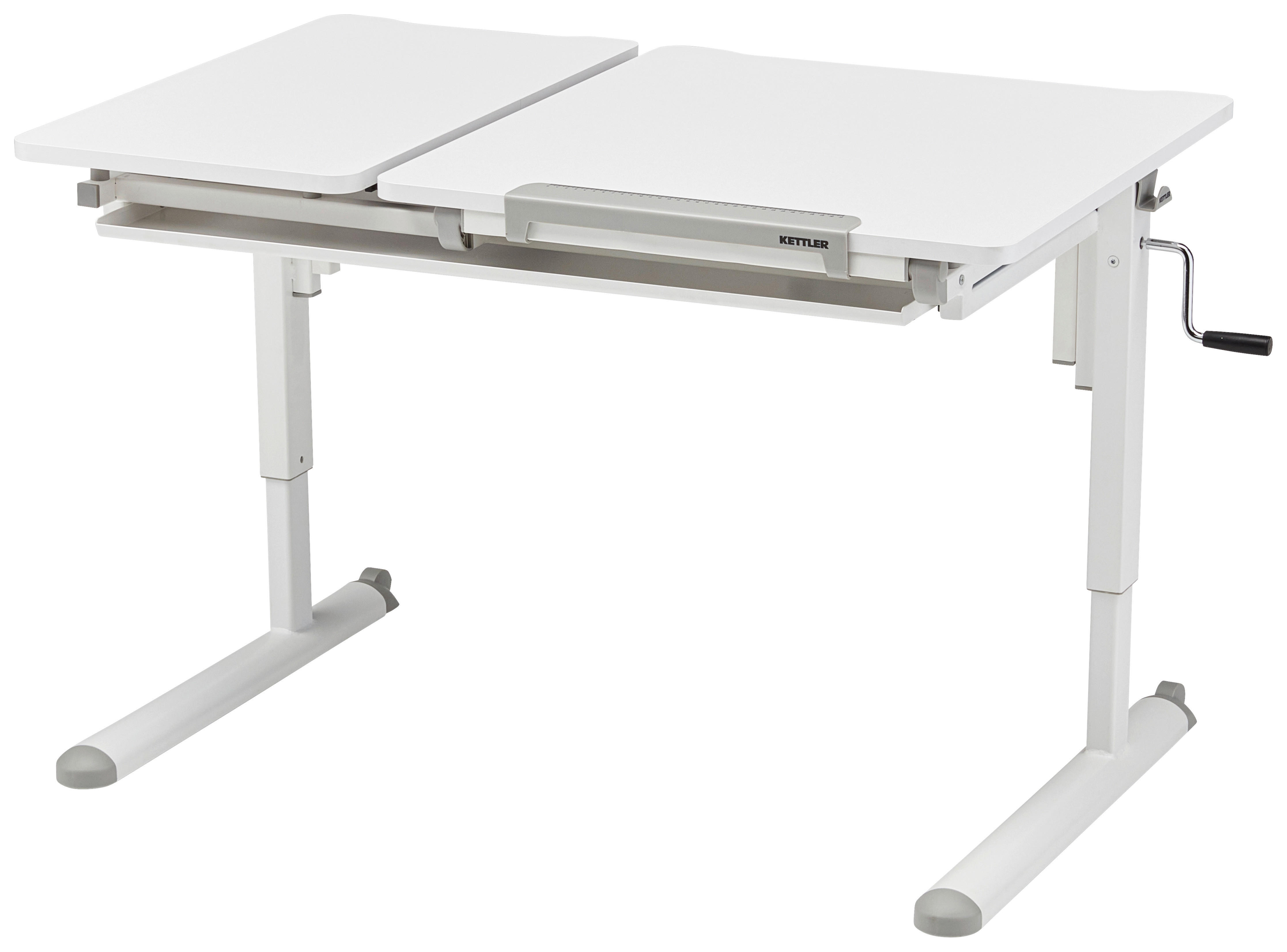 Kinderschreibtisch weiß B/H/T: ca. 110x54x54 cm Kinder-_und_Jugendschreibtisch - weiß (110,00/54,00/54,00cm)