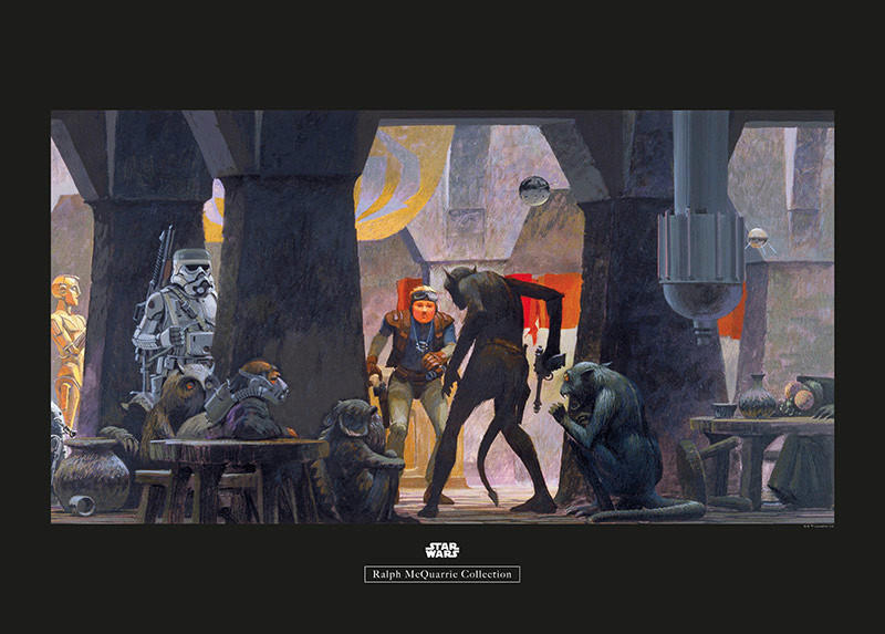 Komar Poster Star Wars Classic RMQ Mos Eisley St Star Wars B/L: ca. 70x50 c günstig online kaufen