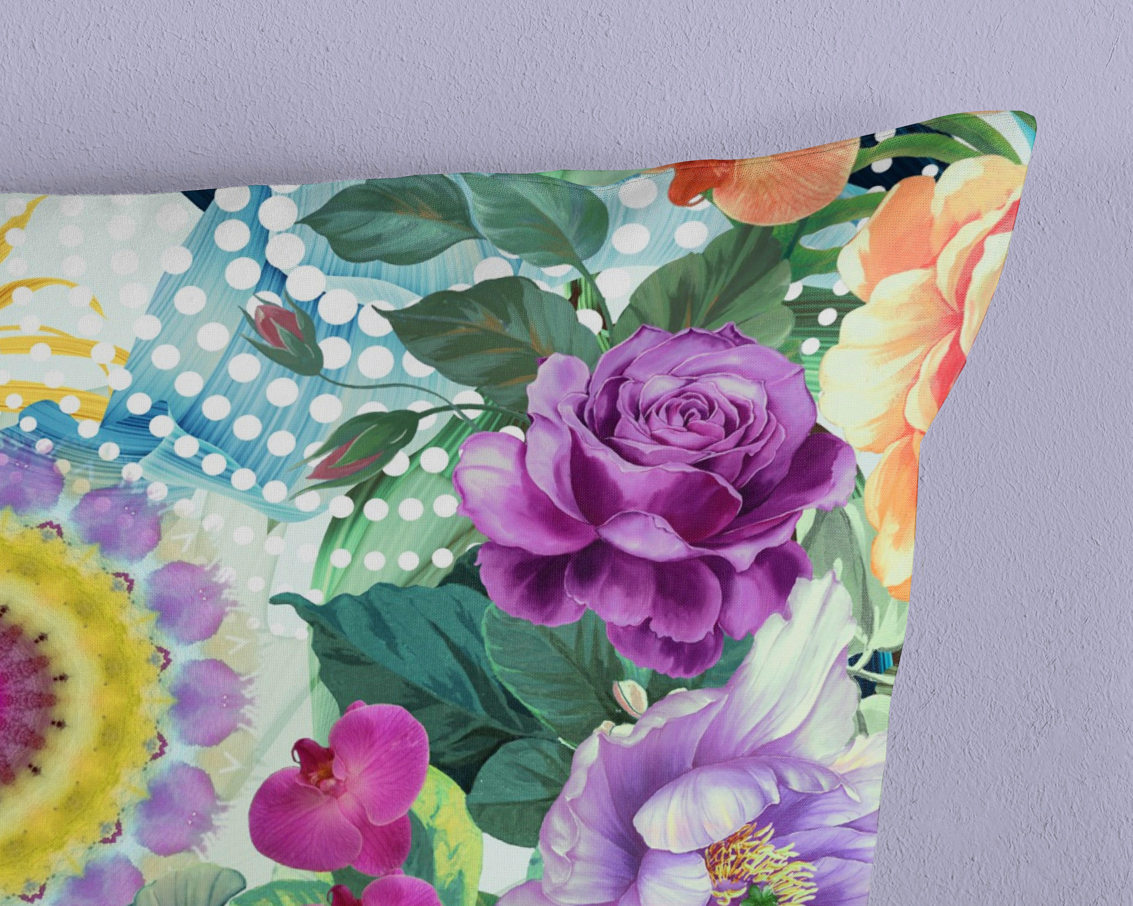 Thumbnail - Baumwoll Bettwäsche Aviva Satin Multi Baumwolle B/L: ca. 135x200 cm