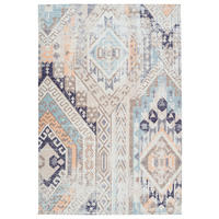 360Living Teppich Indiana multicolor B/L: ca. 160x230 cm Indiana - blau/multicolor (160,00/230,00cm) - 360Living