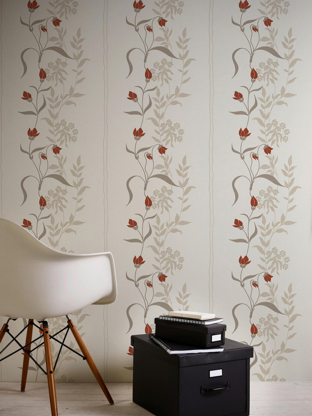 Livingwalls Vliestapete Best of Vlies Floral creme B/L: ca. 53x1005 cm Best of Vlies - creme (53,00/1005,00cm) - Livingwalls