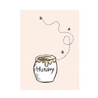 Komar Poster Winnie Pooh Hunny Pot Disney B/L: ca. 40x50 cm Winnie Pooh Hunny Pot - (40,00/50,00cm) - Komar