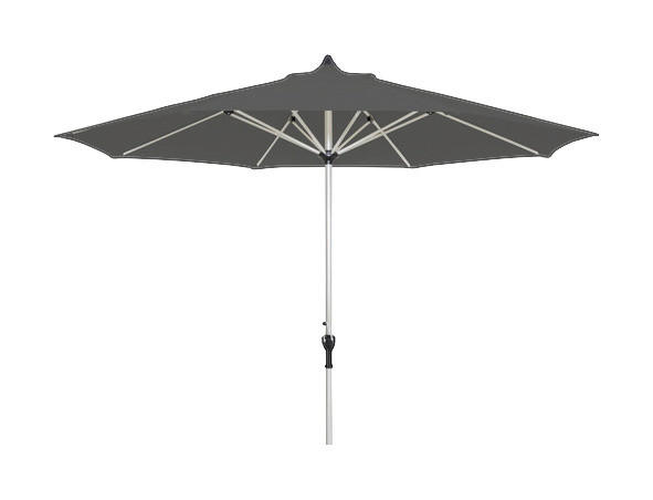 Acamp Sonnenschirm Acapole anthrazit Aluminium D: ca. 270 cm Acapole - anthrazit (270,00cm) - Acamp